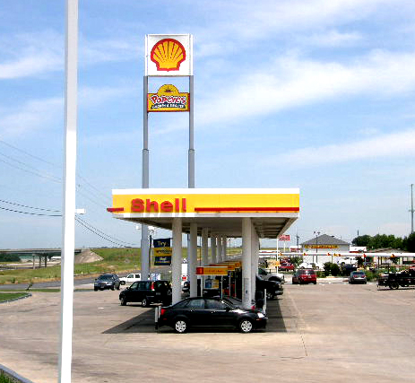 shell gas station roofing fort worth