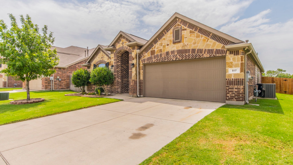 ranch style haslet texas home